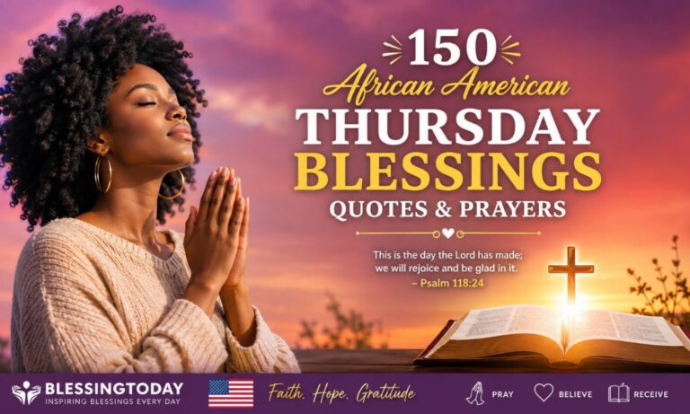 150 African American Thursday Blessings, Quotes & Prayers