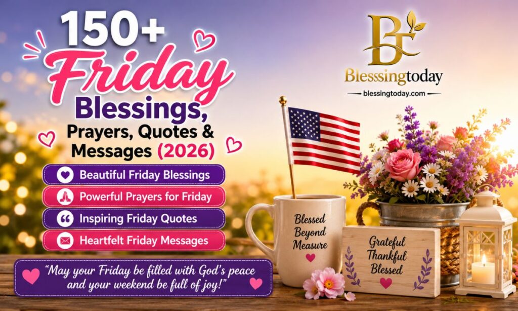 150+ Friday Blessings, Prayers, Quotes & Messages (2026)