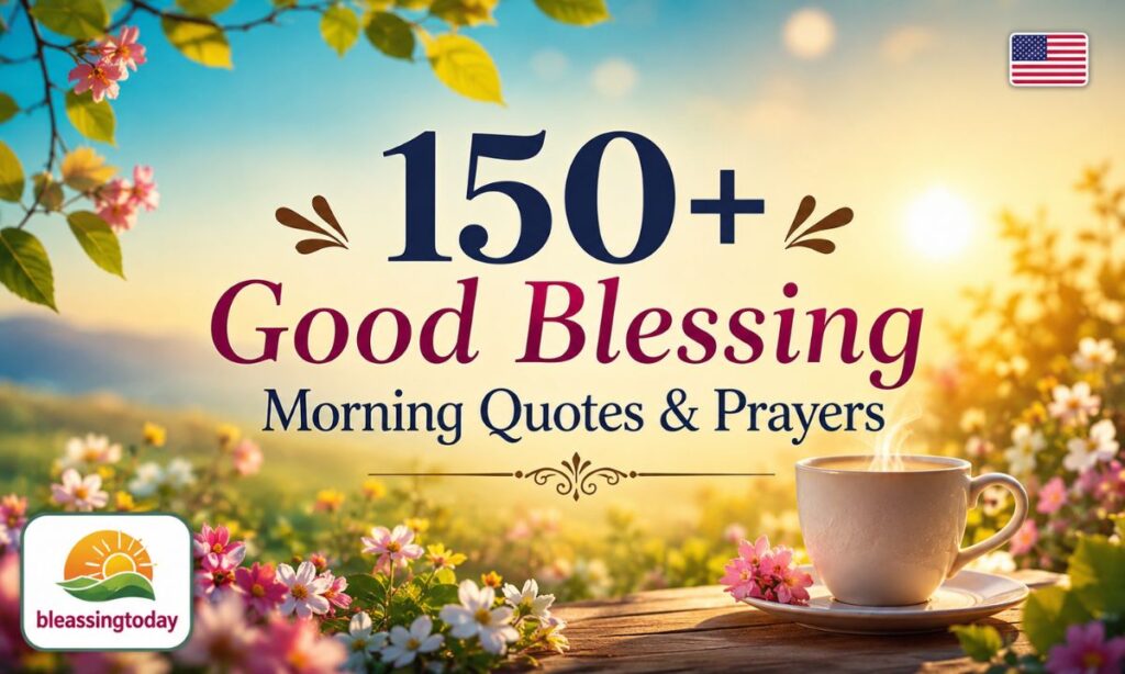 150+ Good Blessing Morning Quotes & Prayers