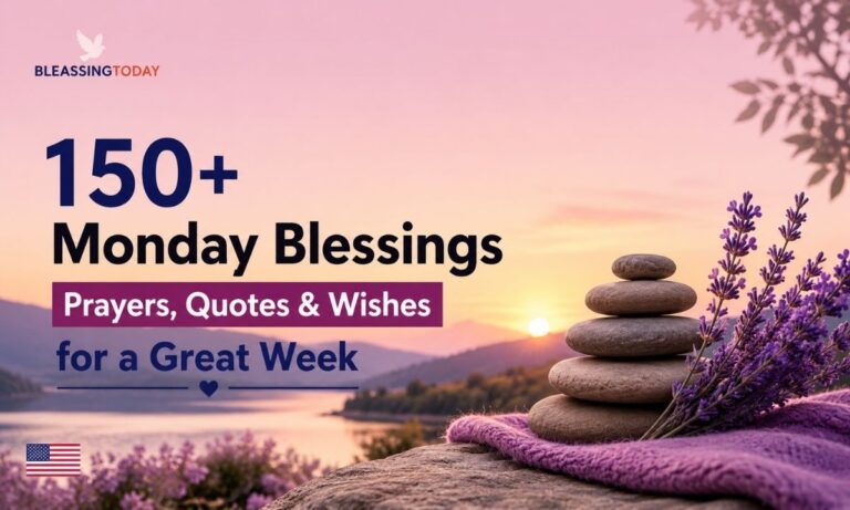 150+ Monday Blessings Prayers, Quotes & Wishes for a Great Week