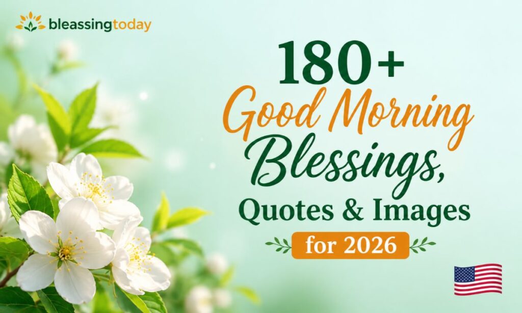 180+ Good Morning Blessings, Quotes & Images for 2026