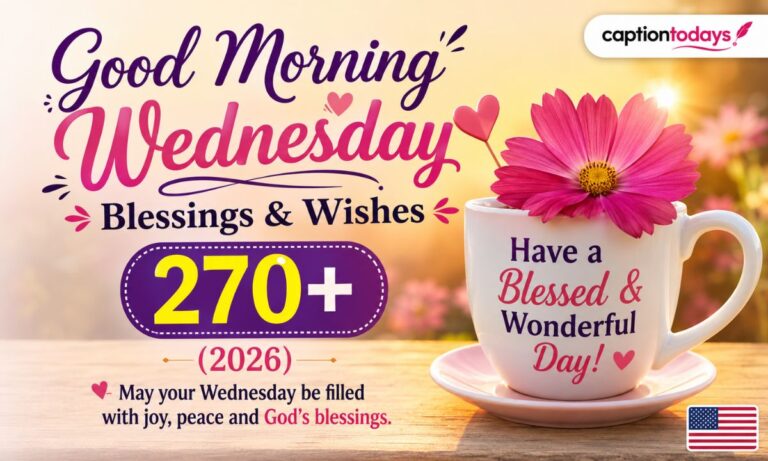 270+ Good Morning Wednesday Blessings & Wishes (2026)