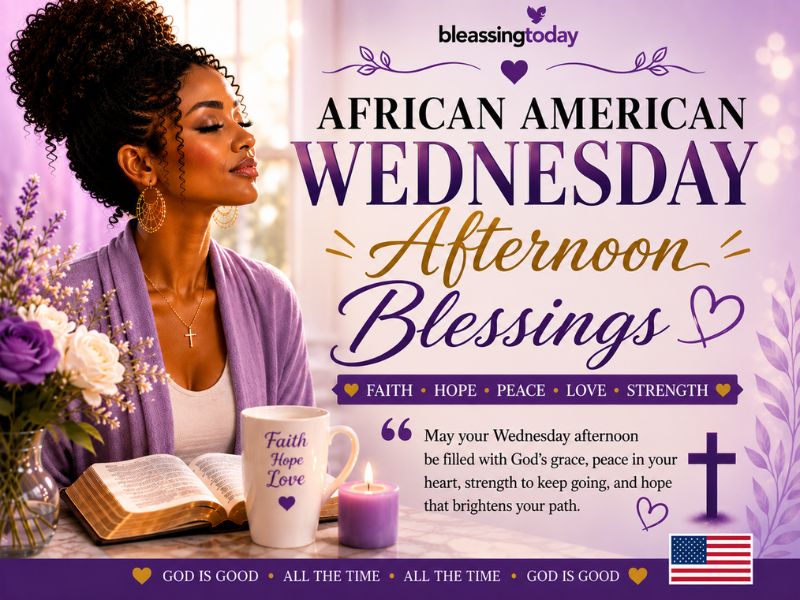 African American Wednesday Afternoon Blessings