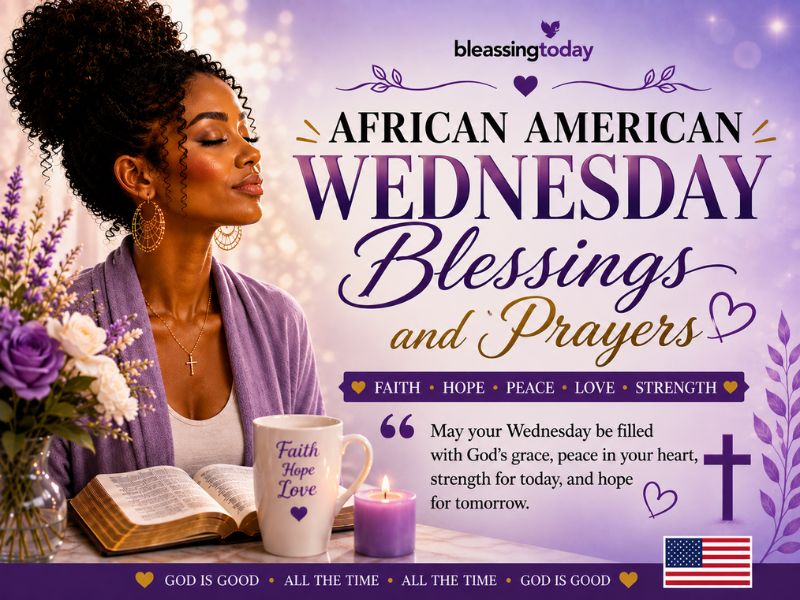 African American Wednesday Blessings and Prayers