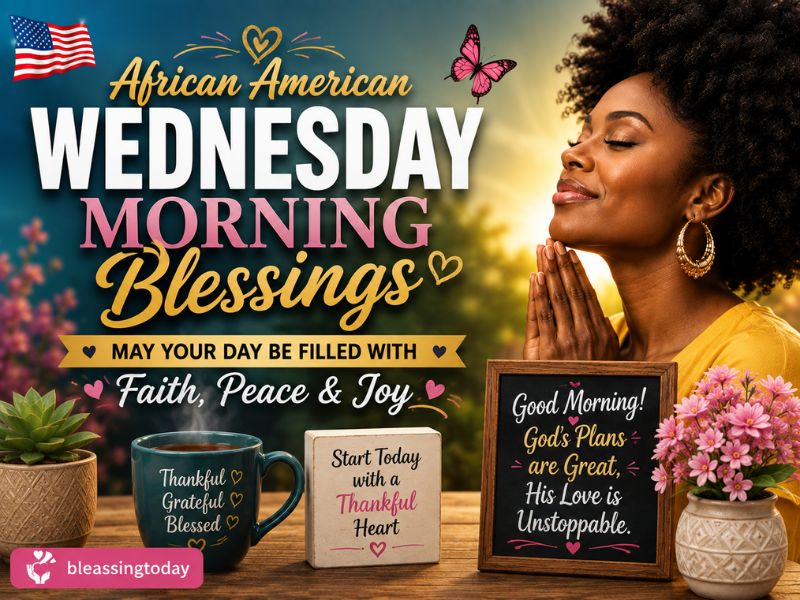African American Wednesday Morning Blessings