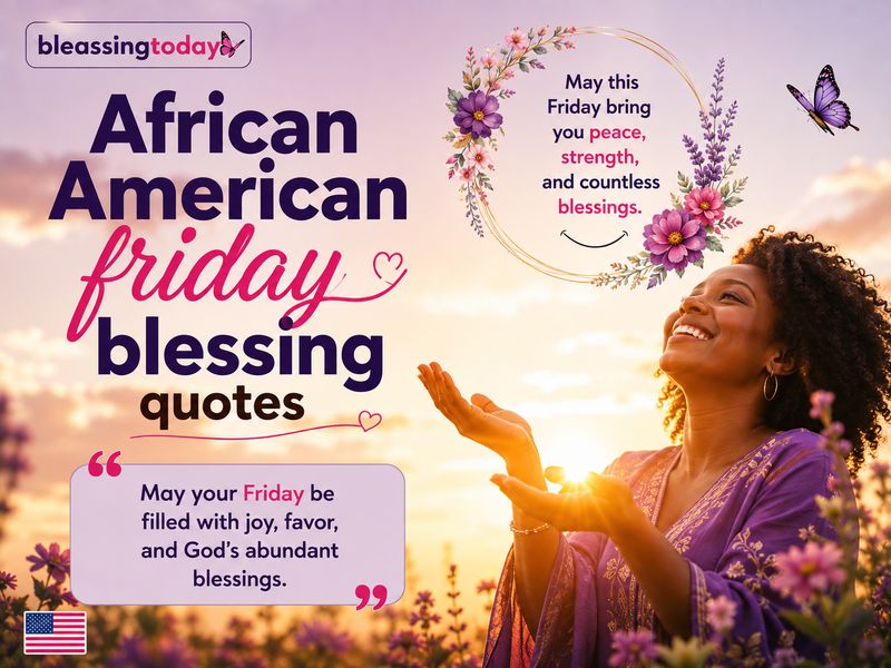 African American friday blessing quotes