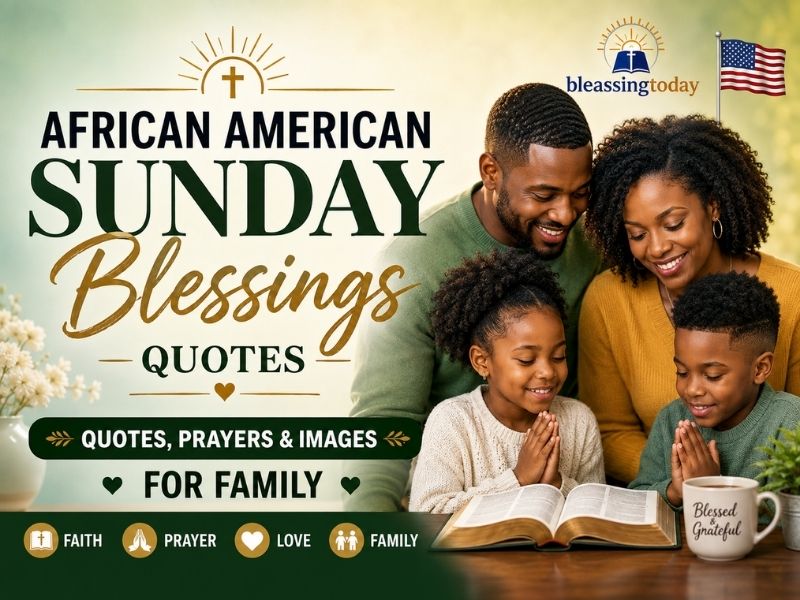 African american sunday blessings quotes