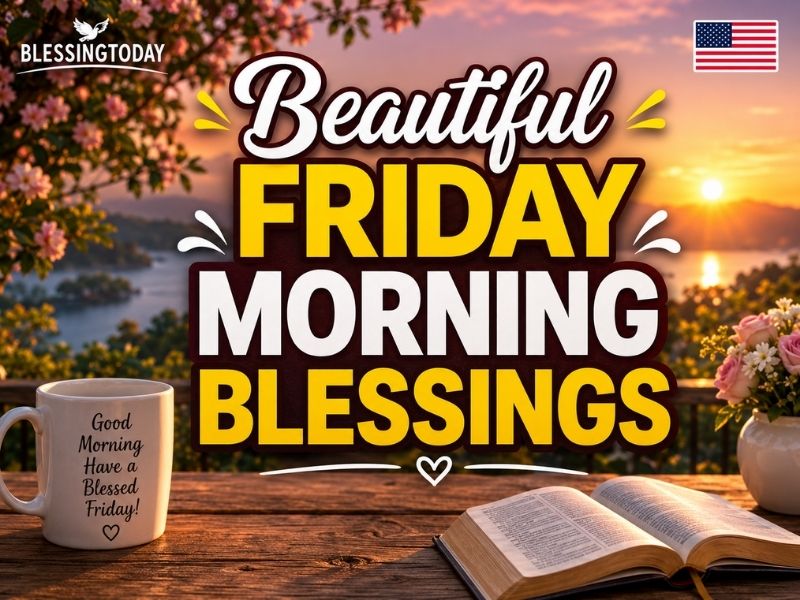 Beautiful Friday Morning Blessings