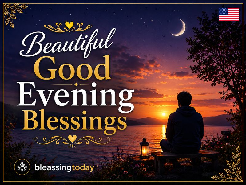 Beautiful Good Evening Blessings