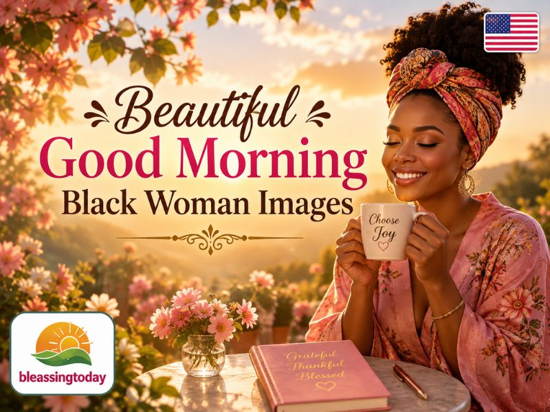 Beautiful Good Morning Black Woman Images