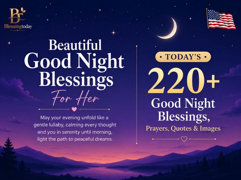 Beautiful Good Night Blessings For Her