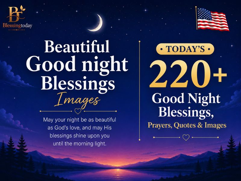 Beautiful Good night Blessings Images