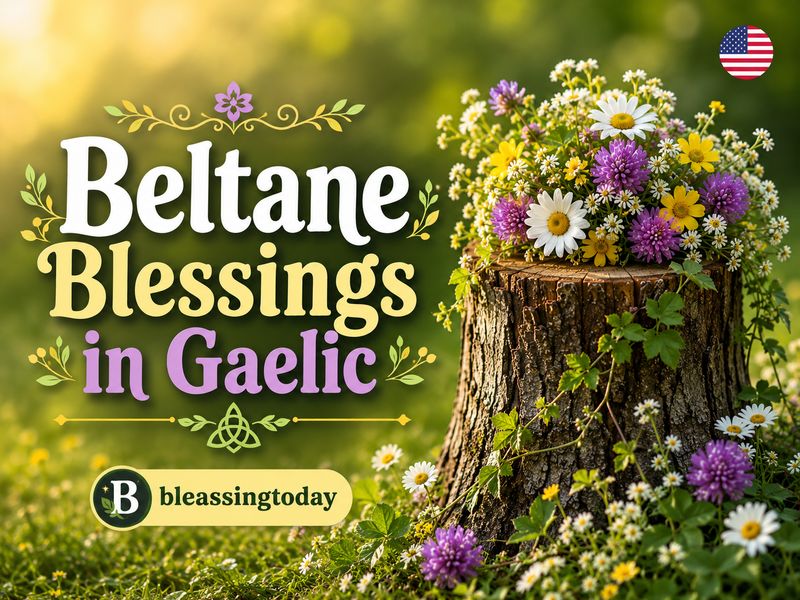 Beltane Blessings in Gaelic