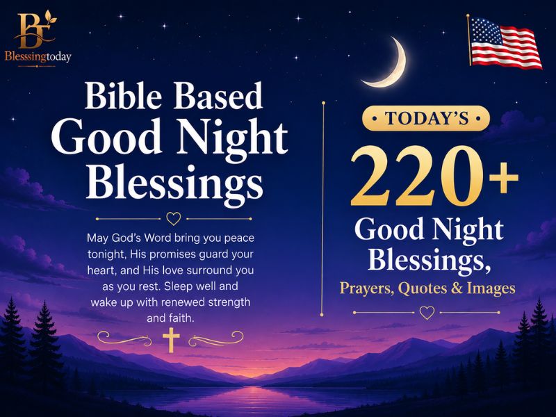 Bible Based Good Night Blessings
