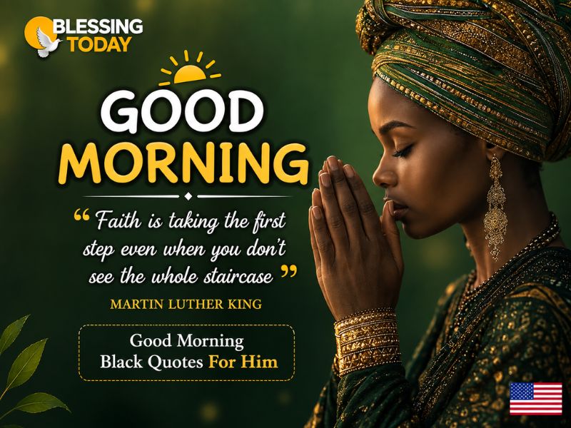 Good Morning Black Quotes For Him