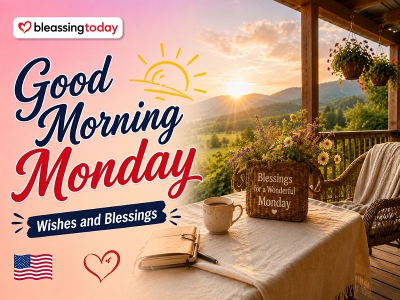 Good Morning Monday Wishes and Blessings