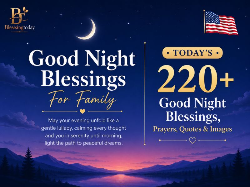 Good Night Blessings For Family
