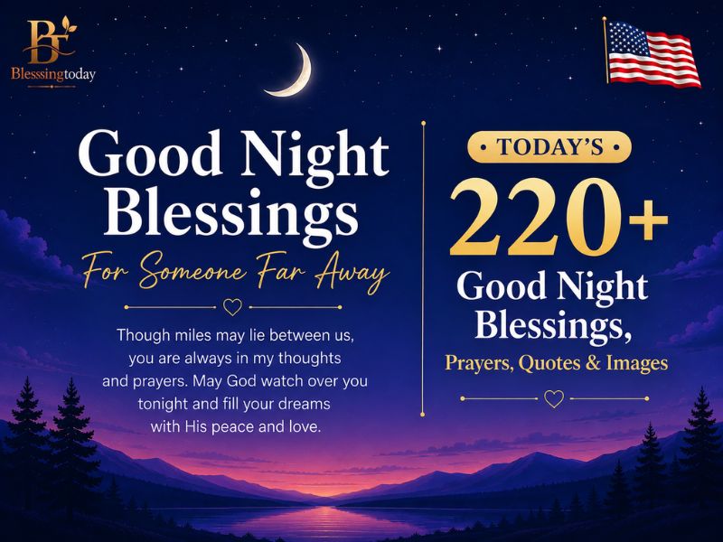 Good Night Blessings For Someone Far Away