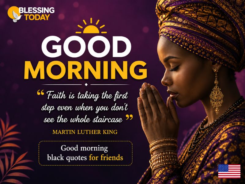 Good morning black quotes for friends