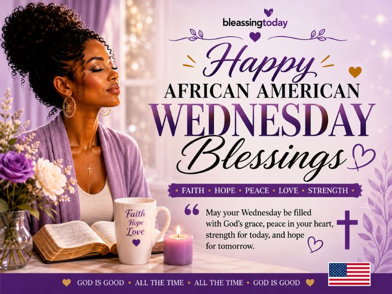Happy African American Wednesday Blessings