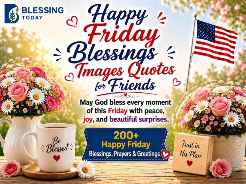 Happy Friday Blessings Images Quotes for Friends