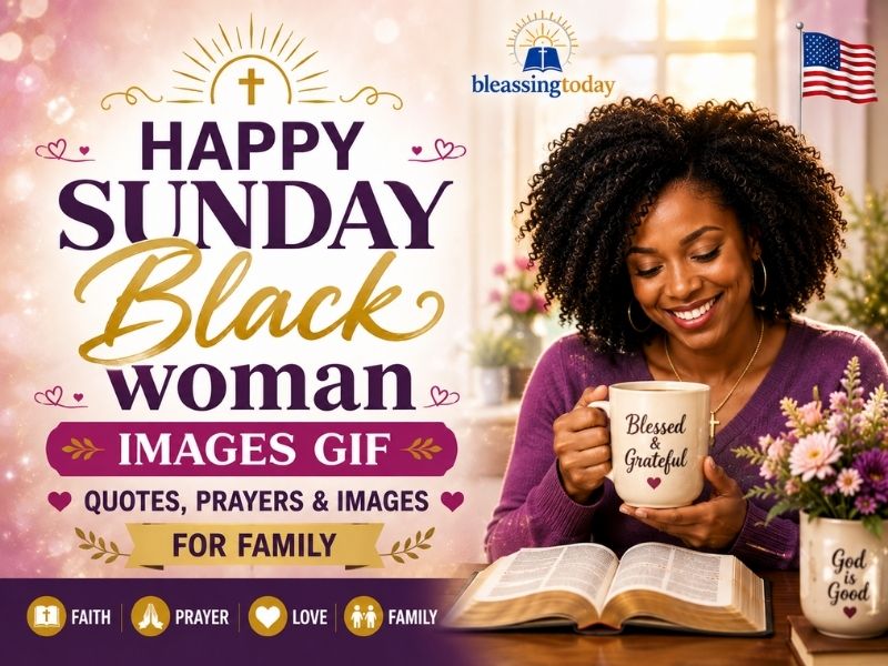 Happy Sunday Black woman Images GIF