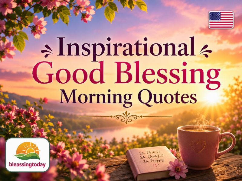 Inspirational Good Blessing Morning Quotes