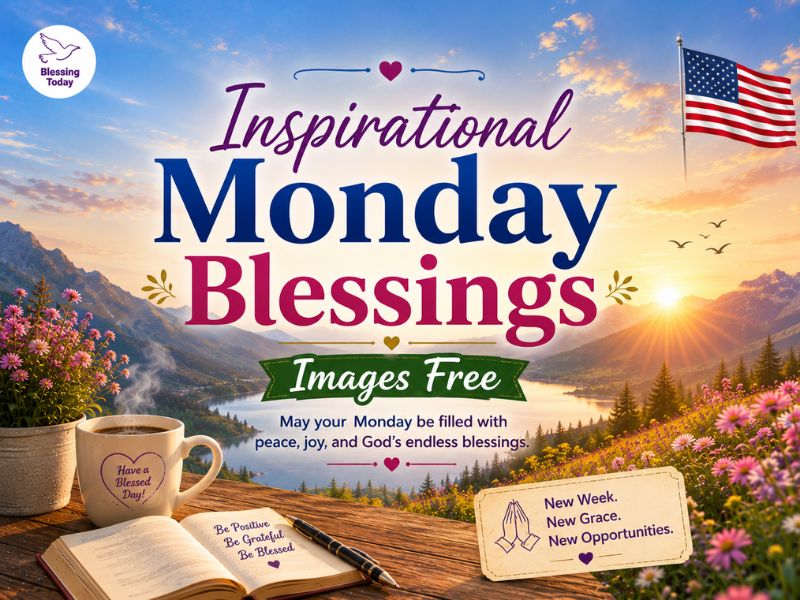 Inspirational Monday Blessings Images Free