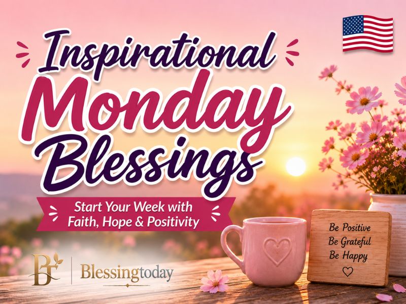 Inspirational Monday Blessings