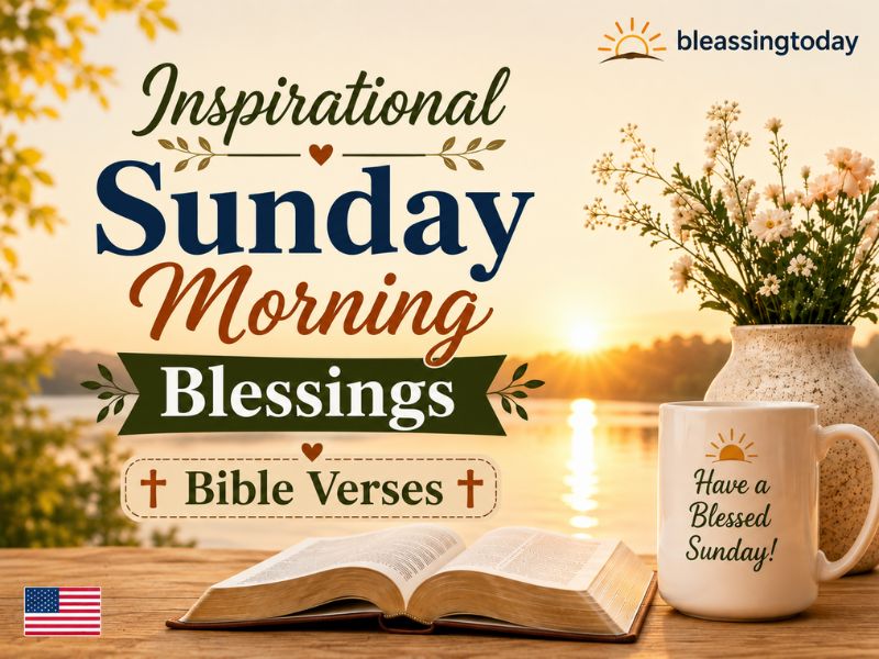 Inspirational Sunday Morning Blessings Bible Verses