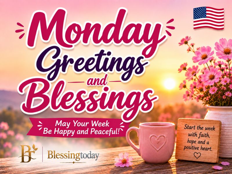 Monday Greetings and Blessings