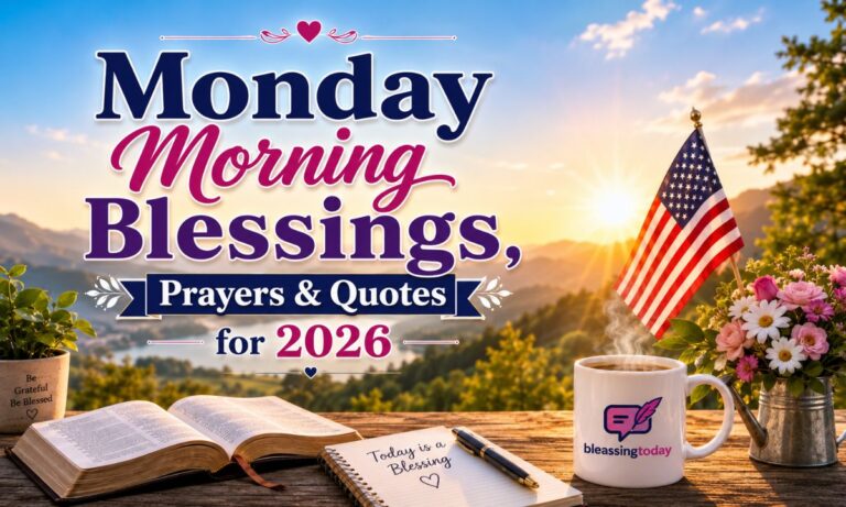 Monday Morning Blessings, Prayers & Good Morning Quotes