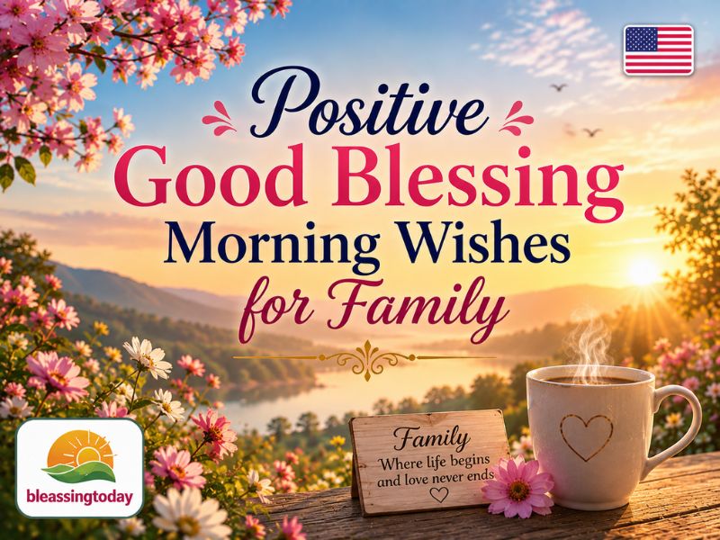 Positive Good Blessing Morning Wishes for Family
