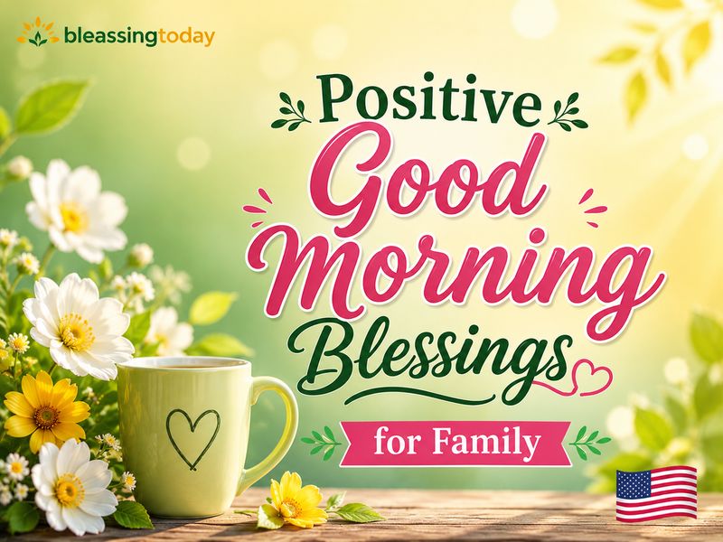 Positive Good Morning Blessings for Family