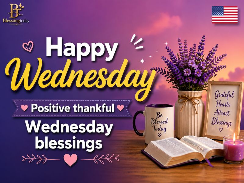 Positive thankful Wednesday blessings