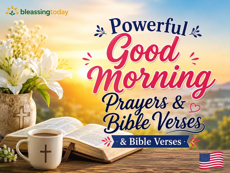 Powerful Good Morning Prayers & Bible Verses
