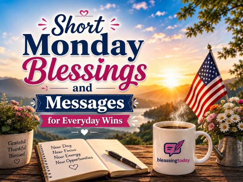 Short Monday Blessings and Messages for Everyday Wins 