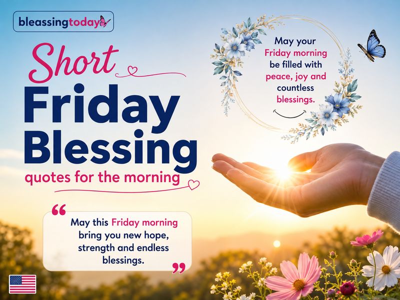 _Short friday blessing quotes for the morning