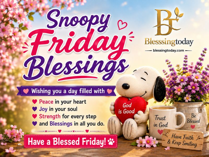 _Snoopy Friday Blessings