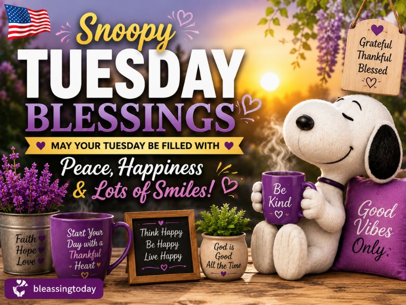 Snoopy Tuesday Blessings