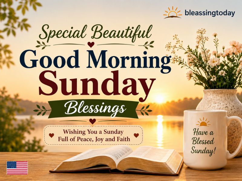 Special Beautiful Good Morning Sunday Blessings