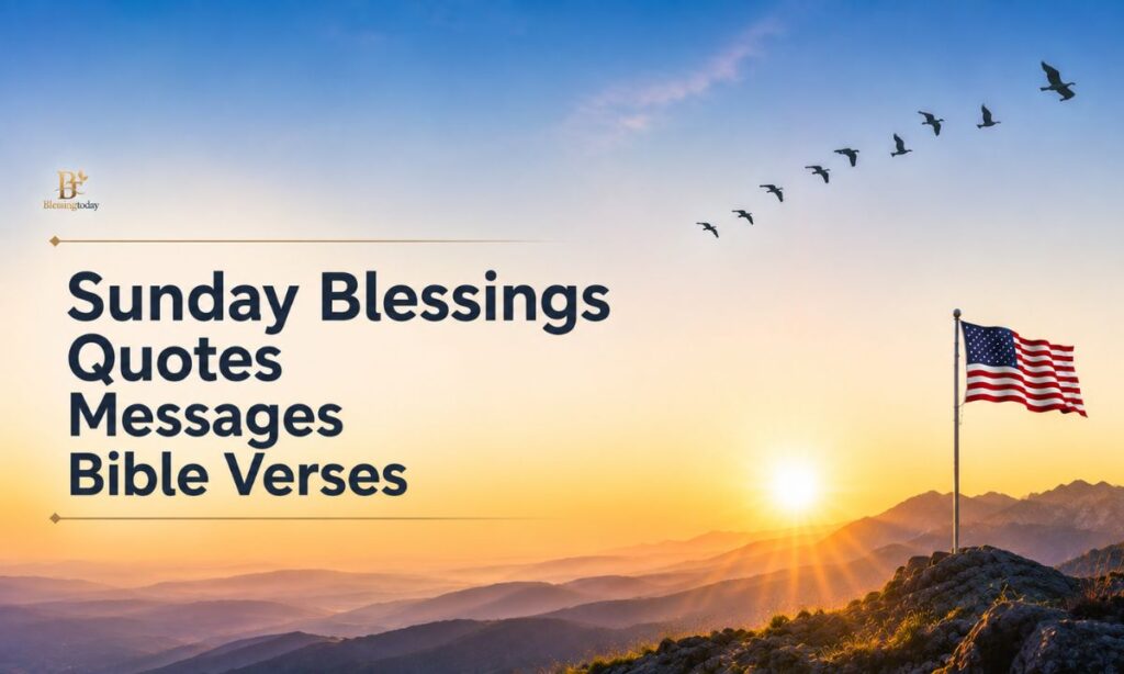 Sunday Blessings Quotes Messages Bible Verses