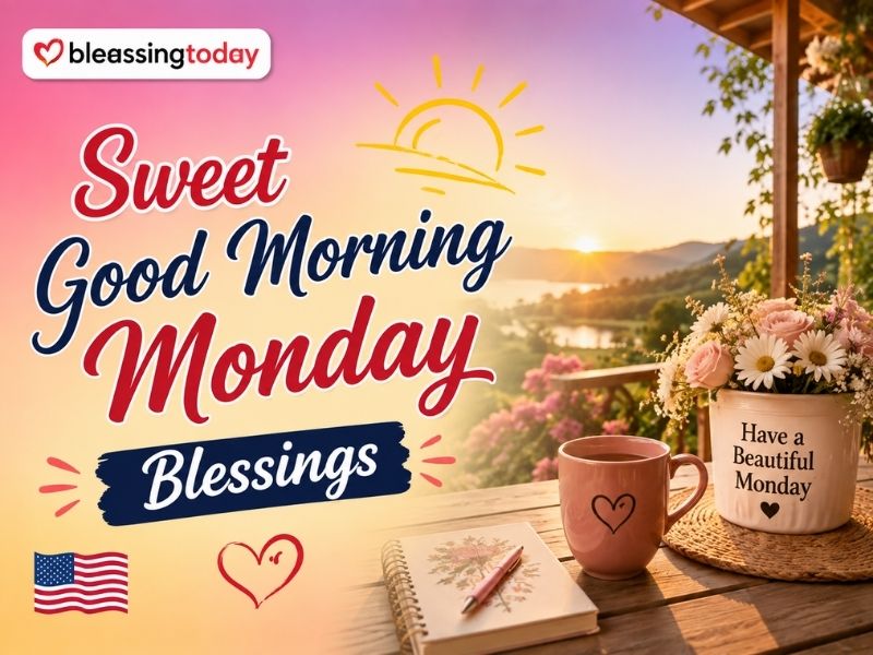 Sweet Good Morning Monday Blessings