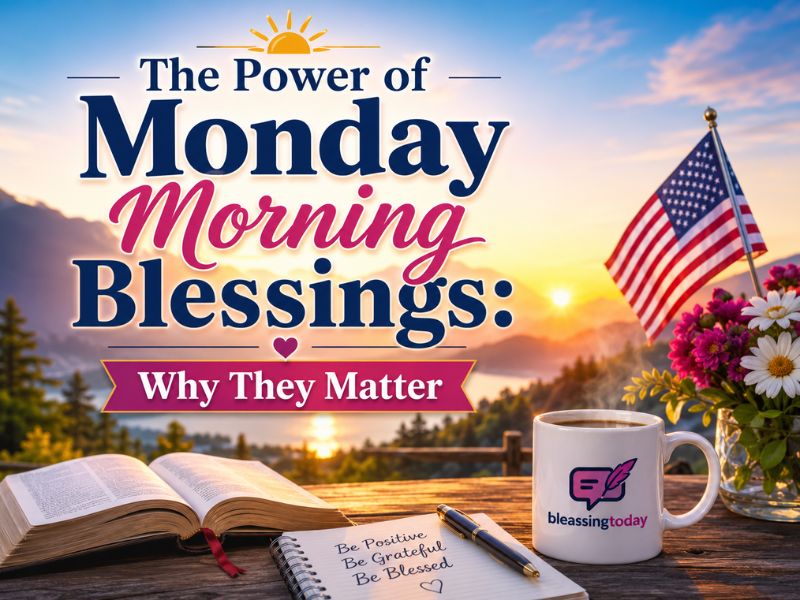 The Power of Monday Morning Blessings Why They Matter