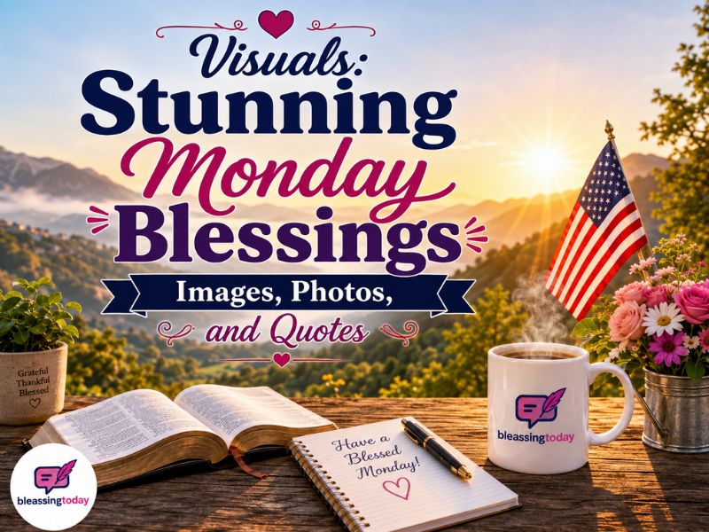 Visuals Stunning Monday Blessings Images, Photos, and Quotes