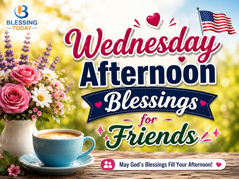 Wednesday Afternoon Blessings for Friends