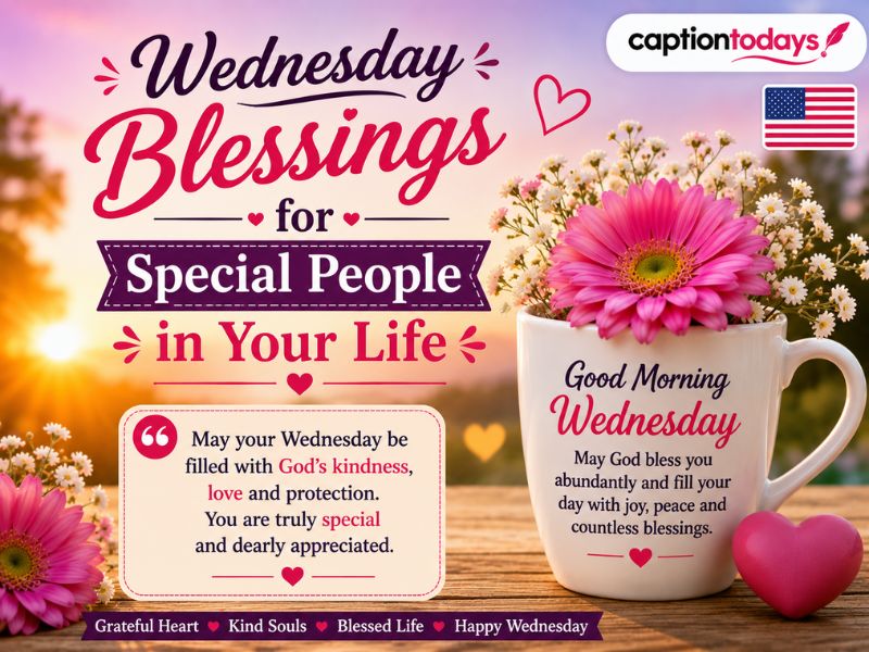 Wednesday Blessings for Special People in Your Life