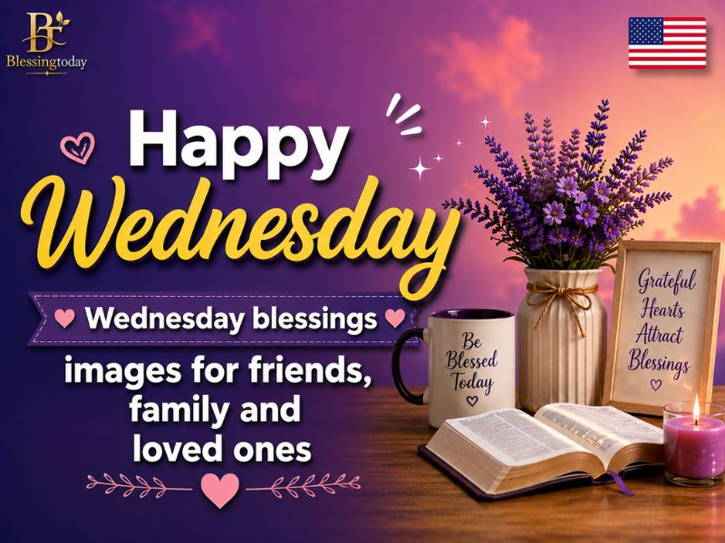 Wednesday blessings images for friends, family and loved ones 