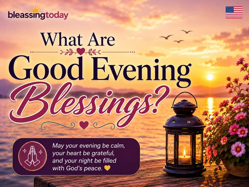 What Are Good Evening Blessings_