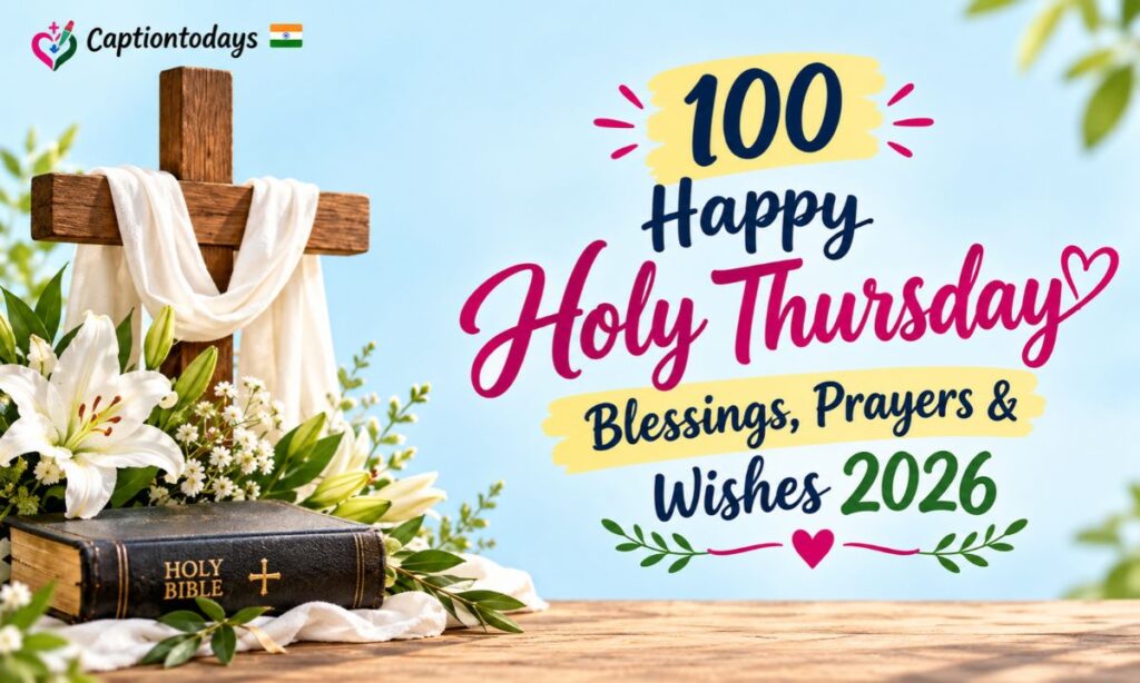 _ 100 Happy Holy Thursday Blessings, Prayers & Wishes 2026